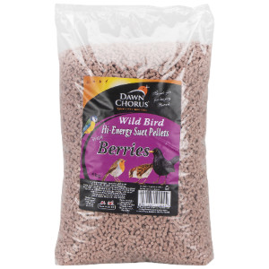 Suet Pellets Berry Bird Feed - 5kg by Dawn Chorus