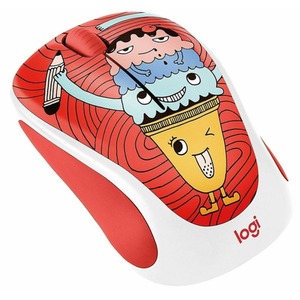 Logitech Wireless Optical Mouse - Multicoloured / M325c Triple Scoop Ice Cream by Logitech