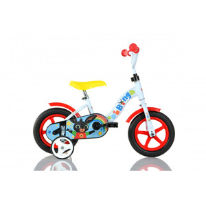 Dino Bing 10in Kids Bike - White - White by Dino