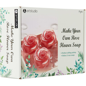 Make Your Own Rose Flower Soap Kit - Multicolour by Artstudio