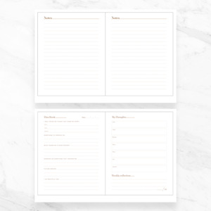 Myga The Mindful Journal - Blush by Myga