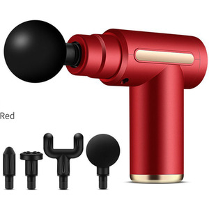 Portable Mini Muscle Massage Gun - Red