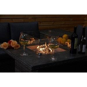 New Hampshire Conversation Firepit Set - Grey by Malay