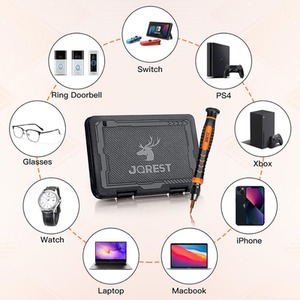 Precision Screwdriver Tool Kit 38 Pieces - Black