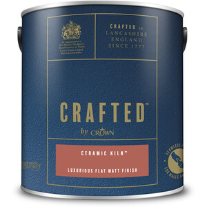 Crown Crafted Flat Matt Paint 2.5L - Ceramic Kiln by Crown Paints