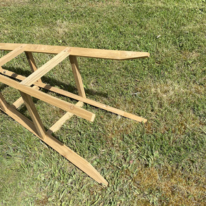 Wooden Garden Obelisk - Brown / 1 by Selections