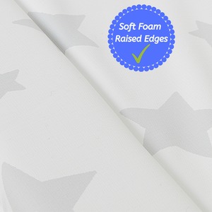 Baby Changing Mat - Grey Stars / Grey Stars by Babycurls