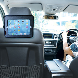 Dreambaby Backseat Mirror with 'Built-In' Ipad And Tablet Holder - Grey - Grey by DREAMBABY