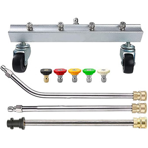 Pro-Kleen Pressure Washer Jet Cleaner with Patio Cleaner And Chassis Cleaner - Black by Pro-Kleen