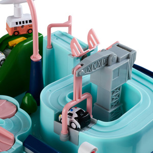 Car Race Tracks Toy Set by Livingandhome