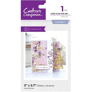 Love Birds Metal Die by Crafters Companion