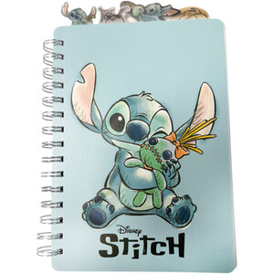 Stitch A5 Project Notebook - Blue