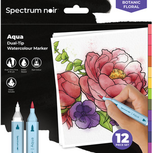 Spectrum Noir Aqua 12 Pack by Spectrum Noir