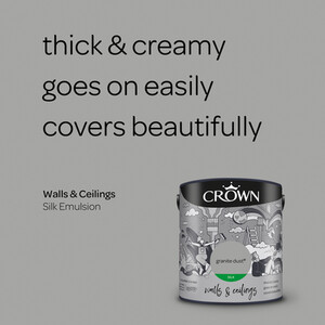 Crown Walls and Ceilings Silk Emulsion by Crown Paints