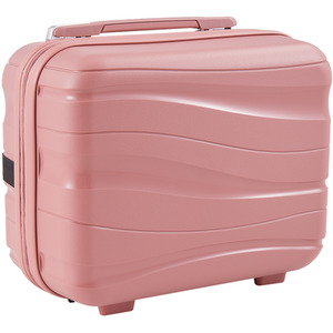 4PCS Lockable Travel Suitcase Set - Rose Gold by Livingandhome