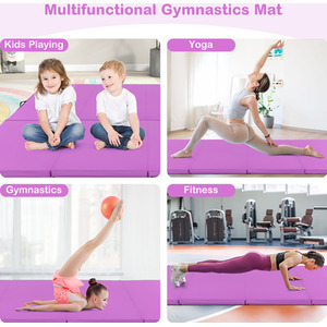 Folding Soft Floor Mat Gym Mat by Costway