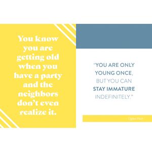 21 Adult-ish Now Book - Yellow by Bee Three Books