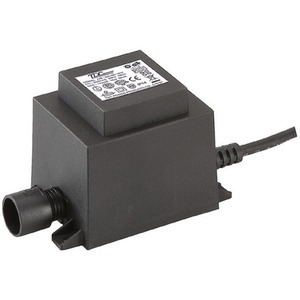 Techmar 60w Transformer UK Plug - Black by Techmar