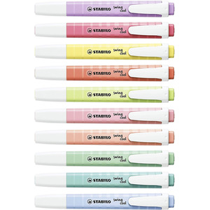 STABILO Swing Cool Marker Pens - Pastel by STABILO