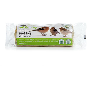 Wild Bird Wildly Tasty Jumbo Suet Log with Insects 500g