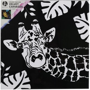 Colour Your Own Velvet Canvases
