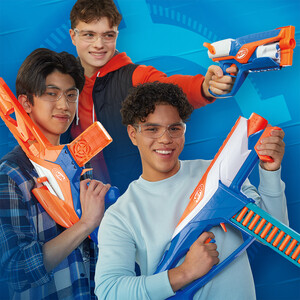 Nerf N Series Dart Blaster and Darts - Orange, Blue and White by NERF