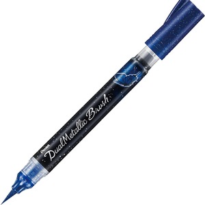 Pentel Arts - Dual Metallic Brush Pen - Metallic Ink - Single Pen by Pentel