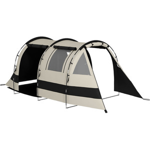 Outsunny 4-5 Person Blackout Camping Tent with Bedroom and Living Room by Outsunny