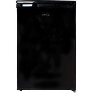 55cm Under Counter Larder Fridge Black - Black by Statesman