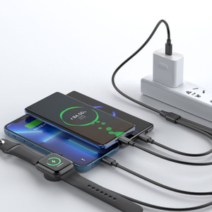 4-in-1 Braided Magnetic Charging Cable