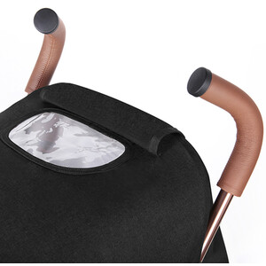 Ickle Bubba Discovery Max Stroller - Black/Rose Gold by Ickle Bubba