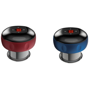 Electric Cupping Therapy Massager Set - Red