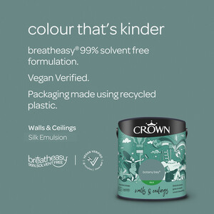 Crown Walls and Ceilings Silk Emulsion by Crown Paints