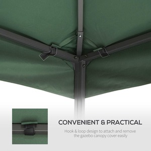 Outsunny Patio Gazebo Tent Cover Replacement by Outsunny