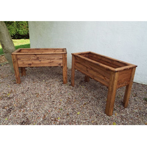 Extra Large Raised Trough Set - Brown by Charles Taylor