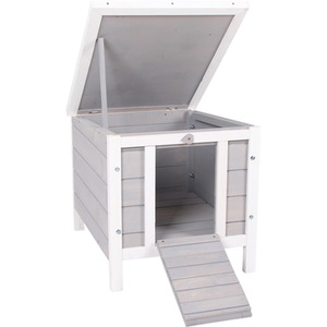 PawHut Wooden Pet Hutch Small Animal House by PawHut