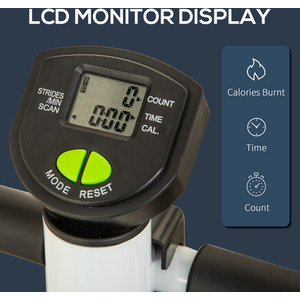 HOMCOM Adjustable Stepper - White by HOMCOM