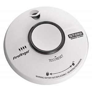 10 Year Replaceable Battery Smoke Alarm - White by FireAngel