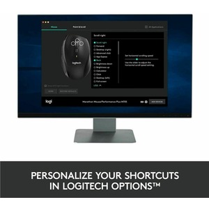 Logitech Wireless Optical Mouse - Grey / M705 Productivity Plus by Logitech