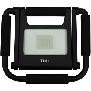 TIME LED 10w Rechargeable Folding Flood Light - Black by TIMELED