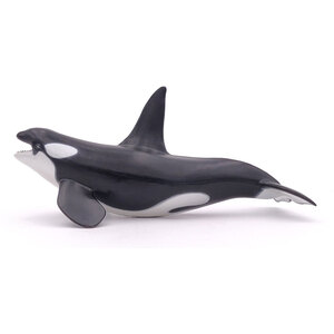 PAPO Marine Life Killer Whale Toy Figure - Black by PAPO