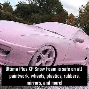 Strawberry Pink Snow Foam Car Shampoo Wash And Wax - Pink / 20 by Ultima-Plus XP