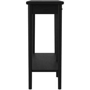 Jackson Matt Black Console Table - Matt Black