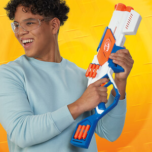Nerf N Series Dart Blaster and Darts - Orange, Blue and White by NERF