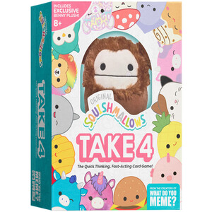 Squishmallows Take 4 Game - Multicolour by Squishmallows