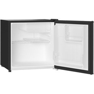 HOMCOM 46 Litre Table Top Fridge Mini Fridge with Chiller Box - Black / ABS Copper Steel PS by HOMCOM