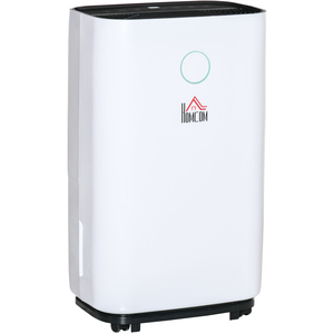 HOMCOM 16L Day 4L Portable Quiet Dehumidifier Home Laundry - White by HOMCOM