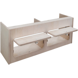 Overhead Camper Van Cabinets - Natural / 80 x 30 x 30 cm / Plain by Monster Shop