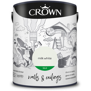 Crown Walls and Ceilings Silk Emulsion by Crown Paints