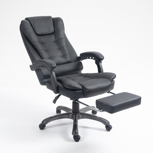 Heated Massage Chair - Black